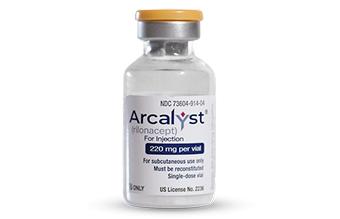 ARCALYST® injection vial.
