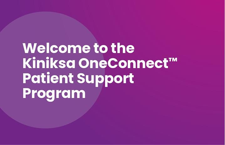 Welcome to the Kiniksa OneConnect® Patient Support Program.